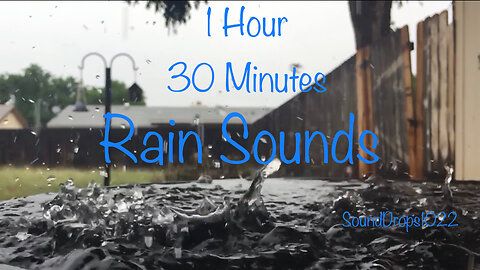 Relax and Unwind With 1 Hour And 30 Minutes Of Rain Sounds Video