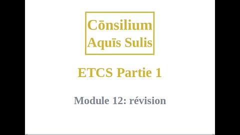 ETCS Partie 1 Module 12 (Français)