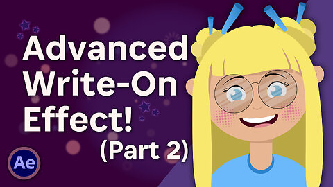 After Effects : Write-On Animation - Animating in After Effects - Part 2