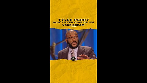 @tylerperry Don’t ever give up on your dreams. #tylerperry 🎥 @lakewoodchurch