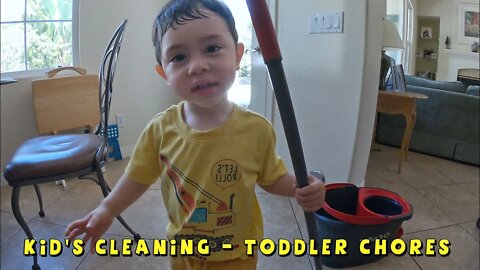 Kid's House Cleaning Routine - Toddler Chores