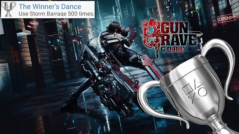 Gungrave G.O.R.E. - "The Winner's Dance" Silver Trophy