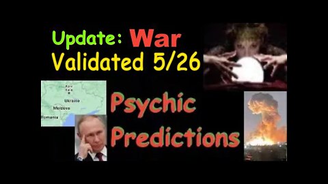 Putin Ukraine War Psychic Predictions Validated (full prediction video in comments)