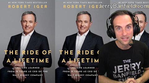 Discussing The Ride of a Lifetime: Lessons from 15 Years CEO of Walt Disney Company by Robert Iger!