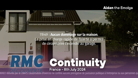 RMC Découverte | France | Continuity [8th July 2024]