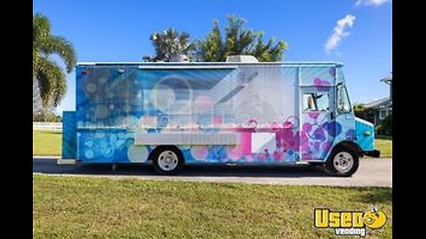 2000 26' Workhorse P42 Diesel Food Truck with Pro-Fire Suppression for Sale in Florida