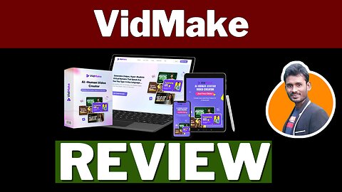 VidMake Review 🚀 AI-Human Spokesperson Video Creator!