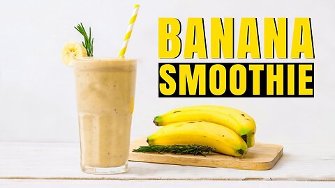 Amazing Banana Smoothies for Weight Loss 🍌🥤 | Healthy and Delicious Banana Smoothie Recipe 2024