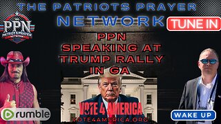 PPN Speaking At Trump Rally In Savanah GA