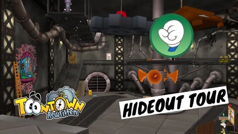 TOON RESISTANCE HIDEOUT TOUR!! TOONTOWN REWRITTEN: THE v.3.0.0 UPDATE