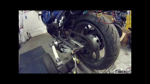 Landing wheel kit fitting to GSX 1250 part 3 Rhino trikes