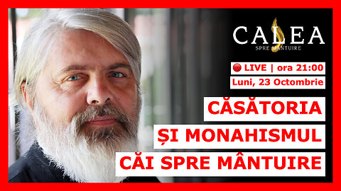 🔴 LIVE #655 - CĂSĂTORIA ȘI MONAHISMUL: CĂI SPRE MÂNTUIRE || Pr. MARCEL SUCIU