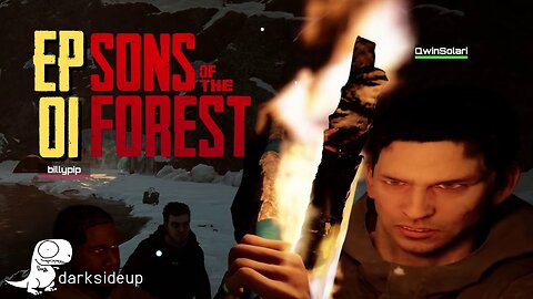 On Surviving with Qwin and Billy | Sons of the Forest | Gameplay | EP01