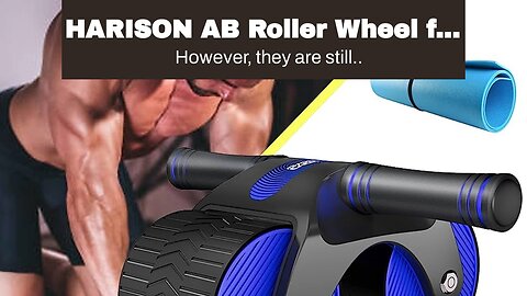 HARISON AB Roller Wheel for Abdominal Exercise- Lower AB Exercise Equipment for Home Gym Core W...