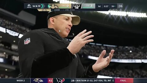 Let's Play Madden NFL 21 Edition MPV: @Saints vs Raiders