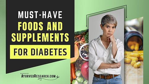 Top 10 Foods for Type 2 Diabetes and Supplements That Really Work