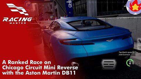 A Ranked Race on Chicago Circuit Mini Reverse with the Aston Martin DB11 | Racing Master