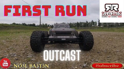 ARRMA Outcast 6s -- FIRST RUN #arrma #outcast