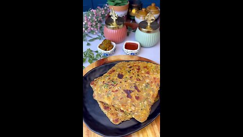 recipe of very easy onion prantha