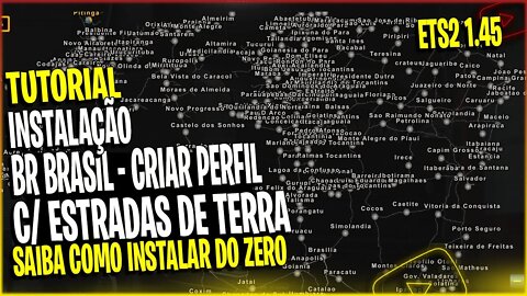 ▶️COMO COLOCAR MAPA BRASILEIRO BR BRASIL EURO TRUCK SIMULATOR 2