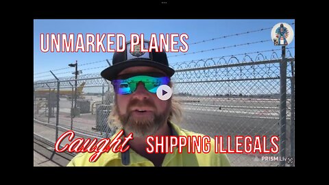 🚨🚨🚨DHS smuggling ILLEGALS in UNMARKED planes San DIego .