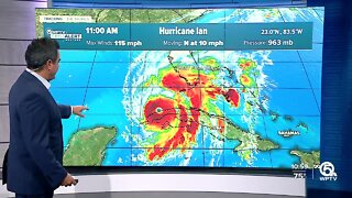 Hurricane Ian, 11 a.m. advisory for Sept. 27, 2022