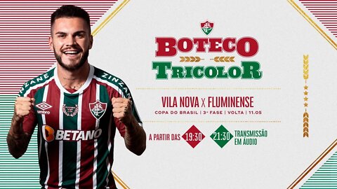 AO VIVO - VILA NOVA-GO X FLUMINENSE | COPA DO BRASIL 2022