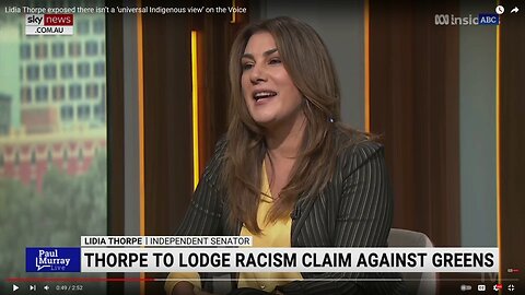 Lidia Thorpe is the number one racist in Australia