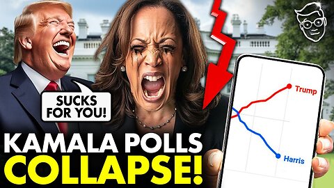 PANIC: Kamala Poll Numbers COLLAPSE, Fake Lead EVAPORATES After Debate | 'Worse Than Biden!'