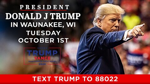 LIVE: President Trump in Waunakee, WI