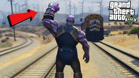 THANOS IN GTA 5 GAMEPLAY | funny moments 🤣 | Gta V Mods