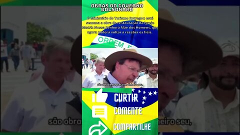 Obras concluida do governo Bolsonaro. #shorts #bolsonaro #jair bolsonaro #bolsonaro putin