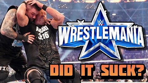 WrestleMania 38 Full Show Review - DID IT SUCK? | 8-Bit Eric