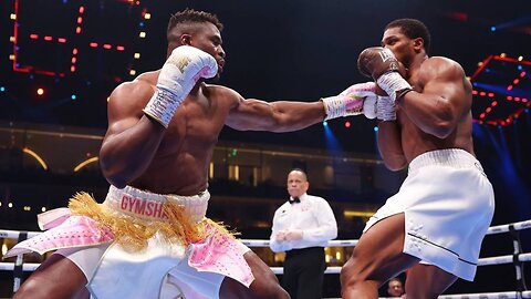 Anthony Joshua v Francis Ngannou Full Fight plus extras