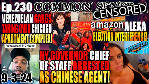 Ep.230 Hochul Chief of Staff ARRESTED As Chinese Agent, Venezuelans Taking Over Chicago Apartment Complexes, Amazon Alexa Election Interference, Eric Weinstein Not Sure If Trump “Will Be Allowed” To Be President, Kash Patel Interviewed by Shawn Ryan,