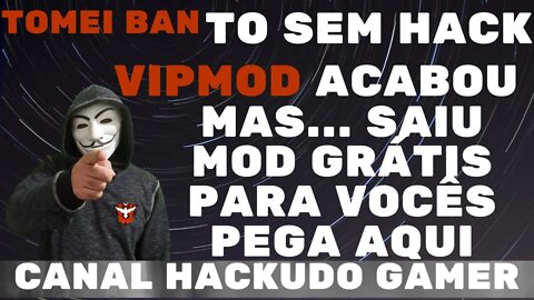 MOD MENU FF - HACKUDO GAMER - LIVE DE HACK - FFF AO VIVO - HACK