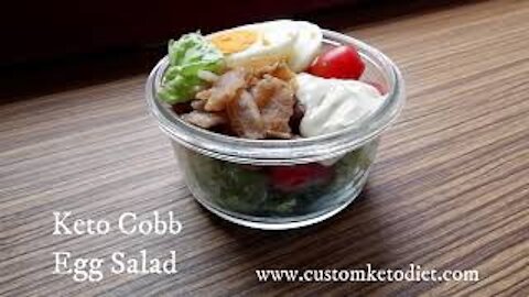 Keto Cobb Egg Salad