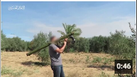 Palestinians using MANPADS