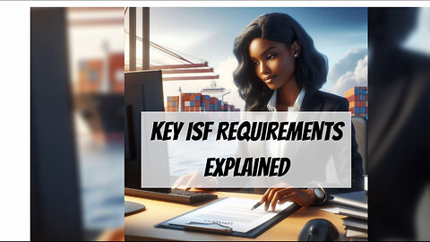 Essential ISF Requirements for Smooth Import Operations