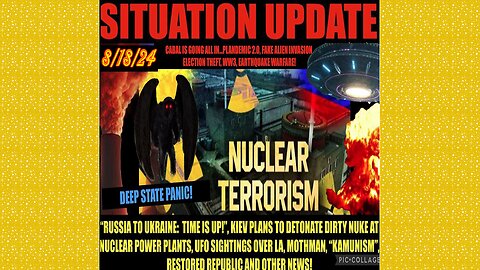 SITUATION UPDATE 8/18/24 - Ceasefire Negotiations, Mothman, Brink Of WW3