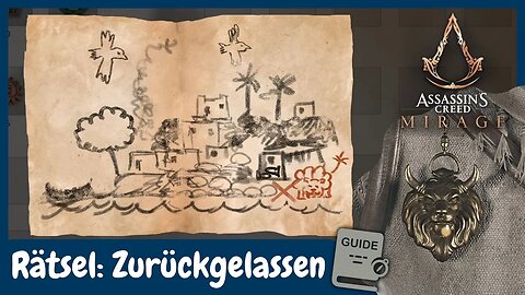 Rätsel: Zurückgelassen für Talisman des gehörten Löwen | AC Mirage Guide