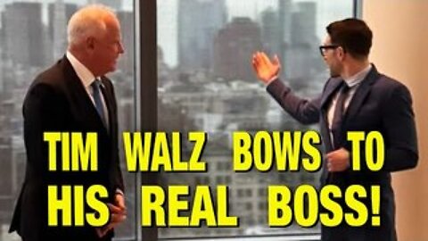 Tim WALZ Meets With His Puppet Master Alex Soros! (Live from Two Roads Theatre)