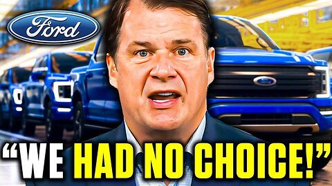 FORD CEO JUST SHUT DOWN EV PRODUCTION!