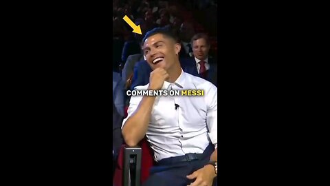 Ronaldo Cr7 comments on Messi is Post 😱