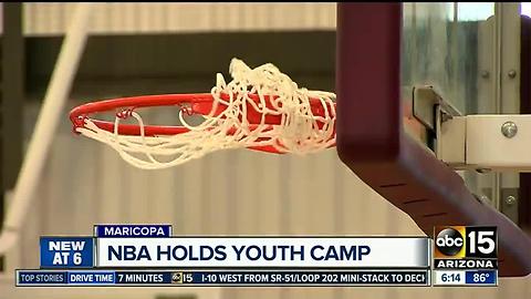 NBA helping Native American youth playing basketball