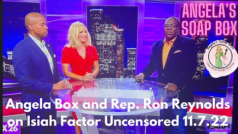 Angela Box and Rep. Ron Reynolds on Isiah Factor Uncensored 11.7.22