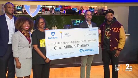 Fanduel donates $1 million to UNCF