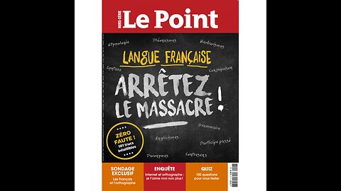 Langue française attaquée. Protégeons un des piliers de la nation. Voici comment