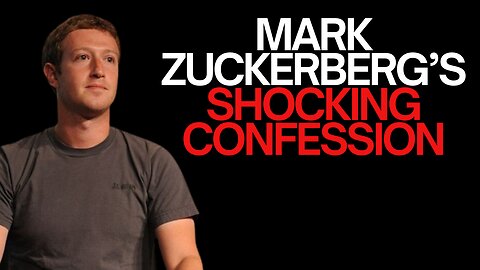 Mark Zuckerberg's Shocking Confession - Joe & Joe Live