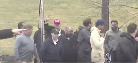 WATCH | Former President Donald Trump visits East Palestine after train derailment